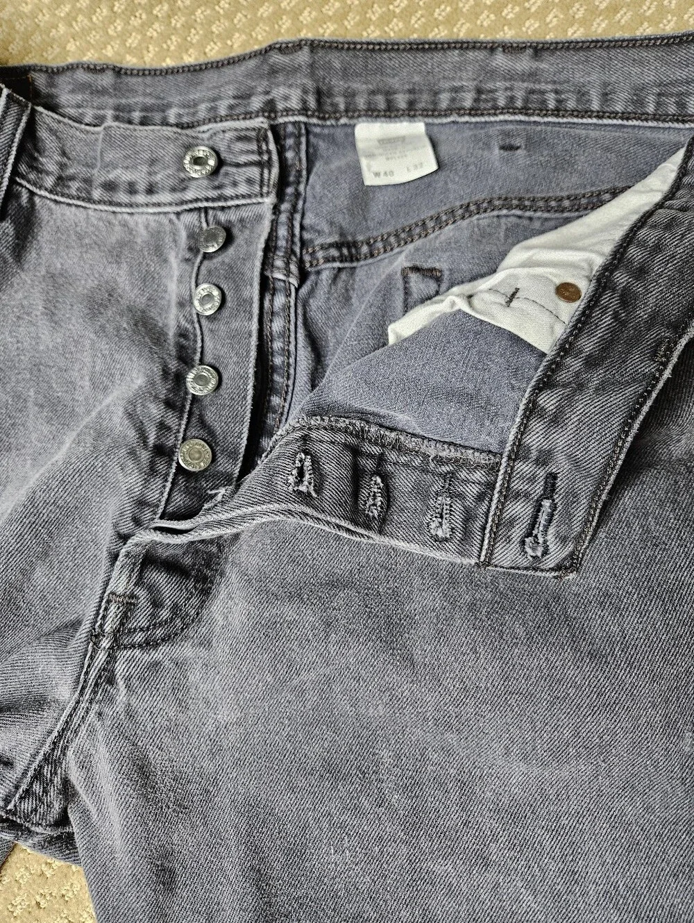 Levis ▪︎heavily faded